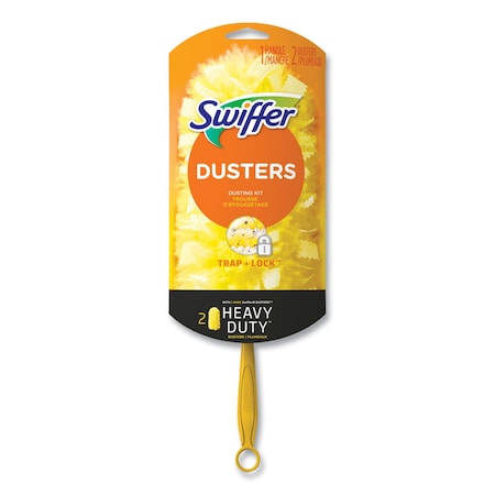 Heavy Duty Dusters Starter Kit, 6 Handle with Two Disposable Dusters, PK4, 4PK -  SWIFFER, PGC08109